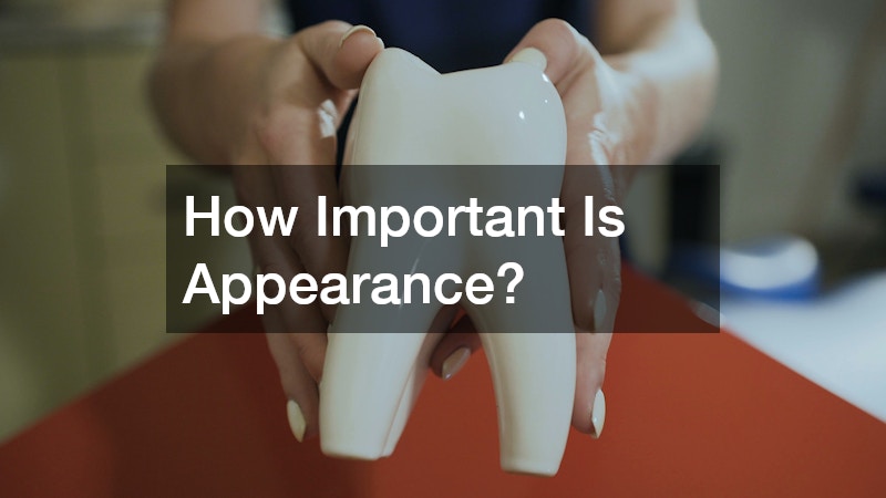How Important Is Appearance?