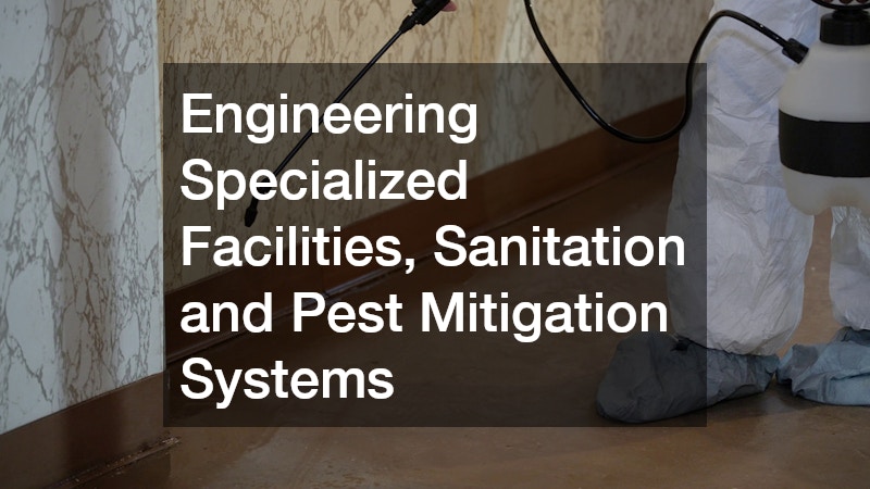 Engineering Specialized Facilities, Sanitation and Pest Mitigation Systems