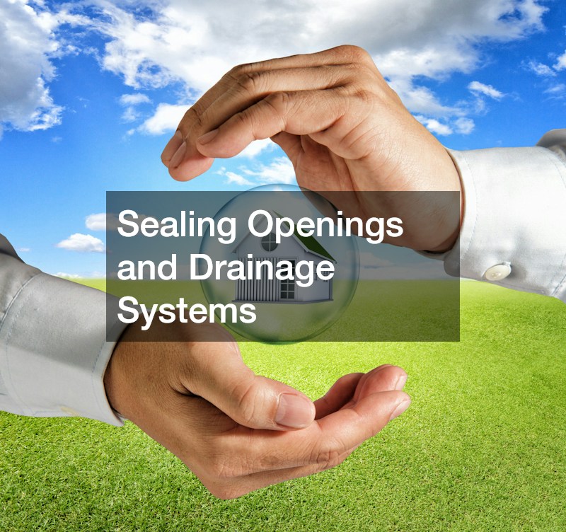 Sealing Openings and Drainage Systems