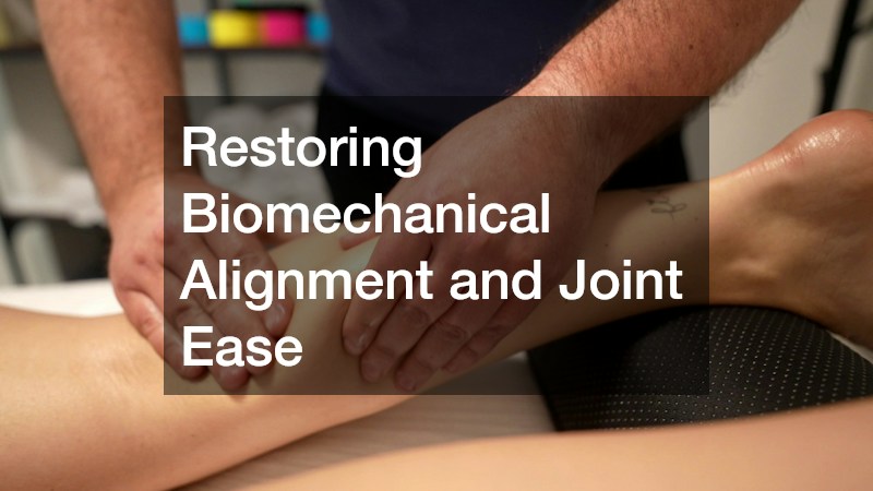Restoring Biomechanical Alignment and Joint Ease