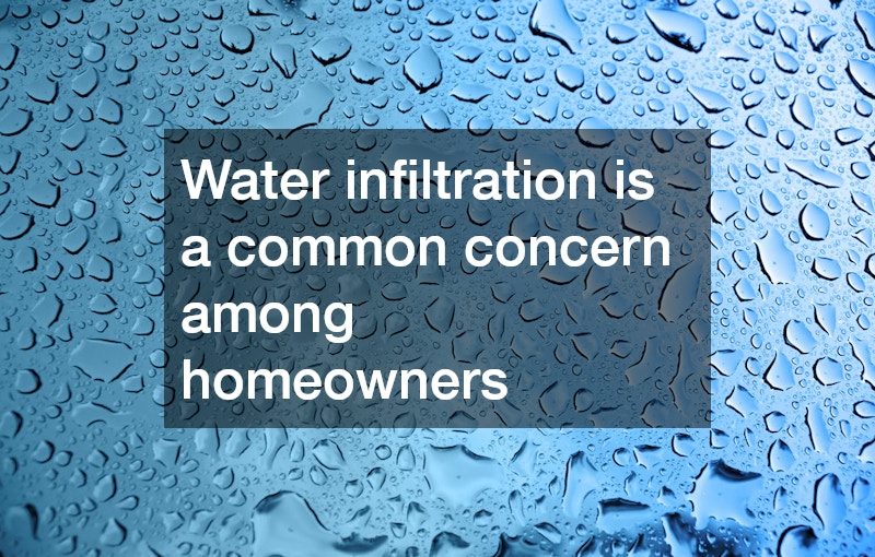 Water infiltration is a common concern among homeowners