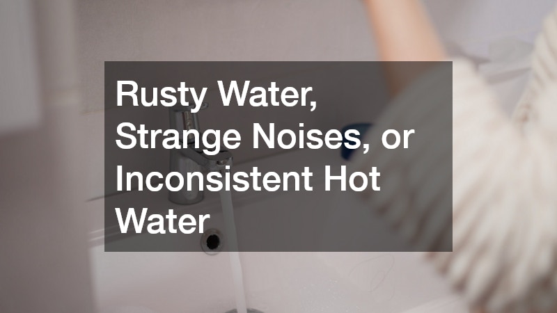 Rusty Water, Strange Noises, or Inconsistent Hot Water