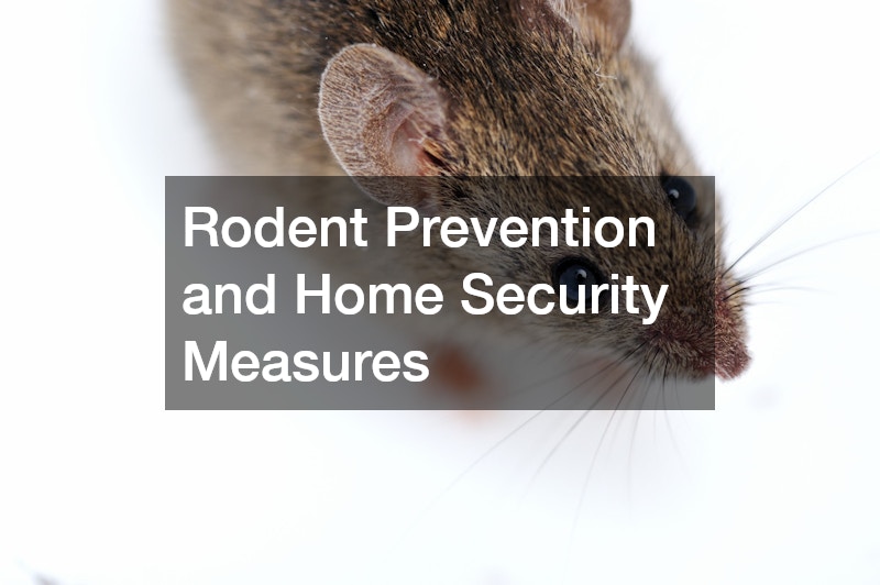 Rodent Prevention and Home Security Measures