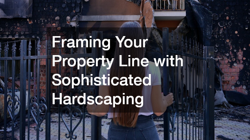 Framing Your Property Line with Sophisticated Hardscaping