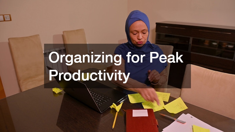 Organizing for Peak Productivity