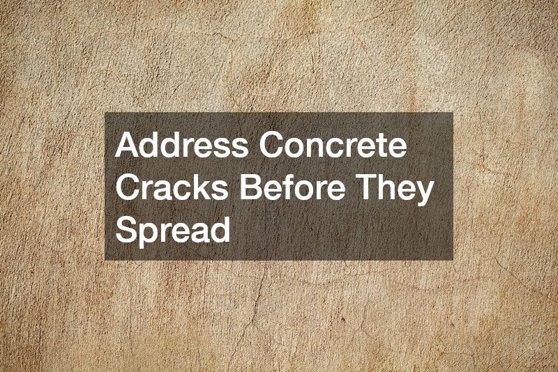 Address Concrete Cracks Before They Spread