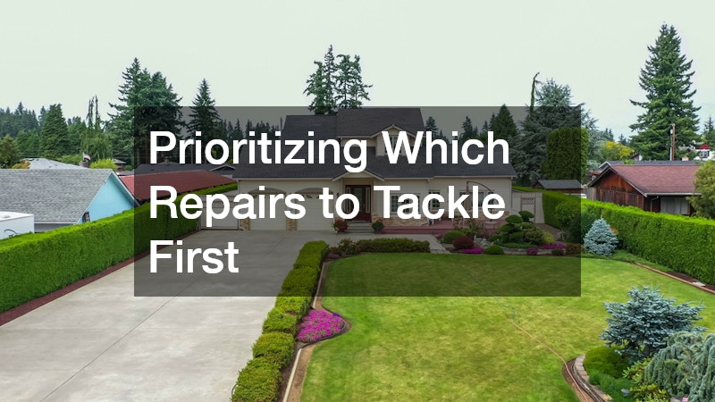 Prioritizing Which Repairs to Tackle First