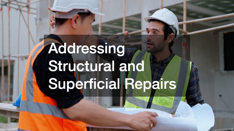 Addressing Structural and Superficial Repairs
