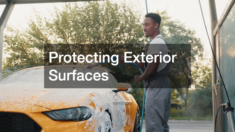 Protecting Exterior Surfaces