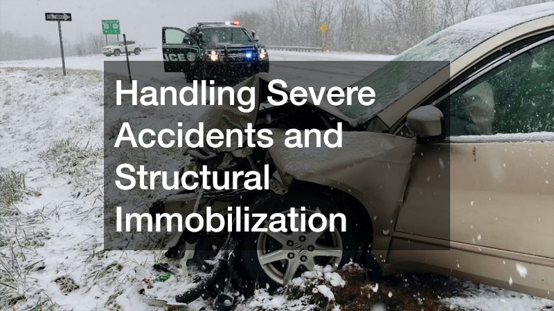 Handling Severe Accidents and Structural Immobilization
