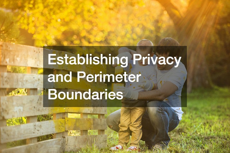 Establishing Privacy and Perimeter Boundaries