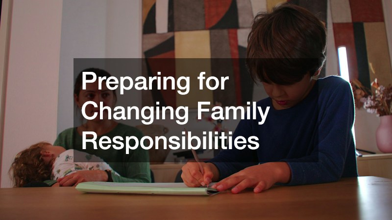 Preparing for Changing Family Responsibilities
