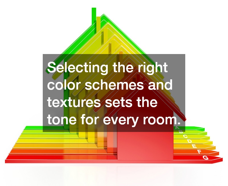 Selecting the right color schemes and textures sets the tone for every room.