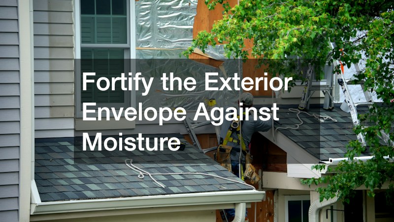 Fortify the Exterior Envelope Against Moisture