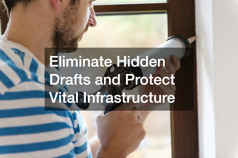 Eliminate Hidden Drafts and Protect Vital Infrastructure