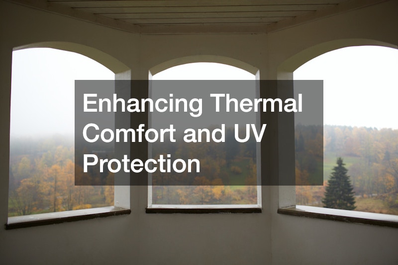 Enhancing Thermal Comfort and UV Protection