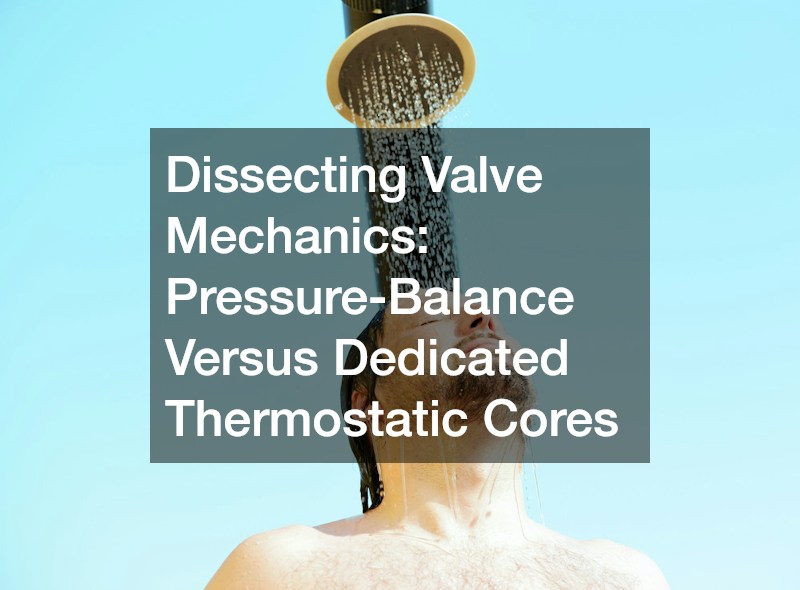Dissecting Valve Mechanics: Pressure-Balance Versus Dedicated Thermostatic Cores