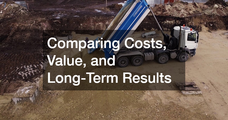 Comparing Costs, Value, and Long-Term Results