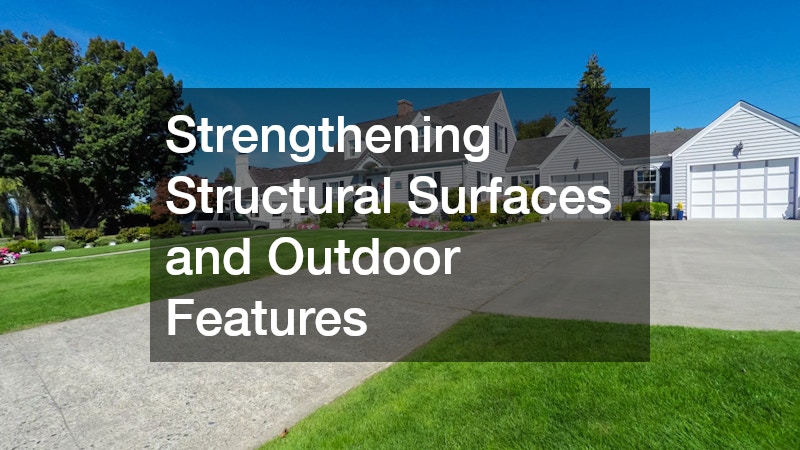Strengthening Structural Surfaces and Outdoor Features