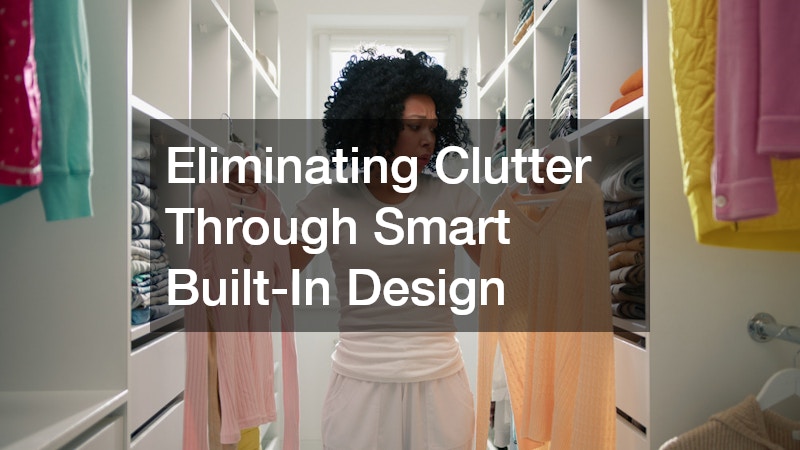 Eliminating Clutter Through Smart Built-In Design