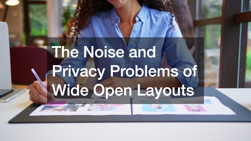 The Noise and Privacy Problems of Wide Open Layouts