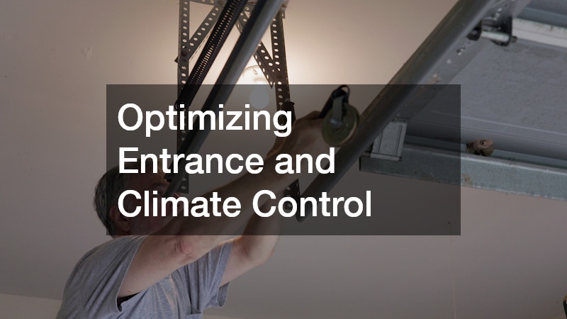 Optimizing Entrance and Climate Control