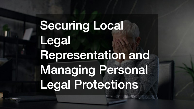 Securing Local Legal Representation and Managing Personal Legal Protections