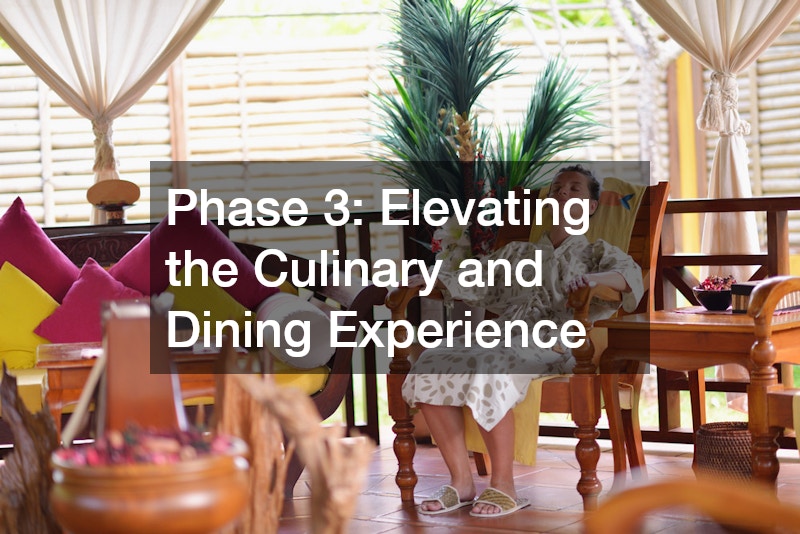 Phase 3: Elevating the Culinary and Dining Experience