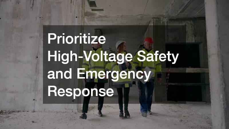 Prioritize High-Voltage Safety and Emergency Response