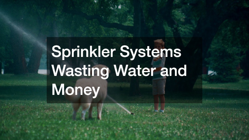 Sprinkler Systems Wasting Water and Money
