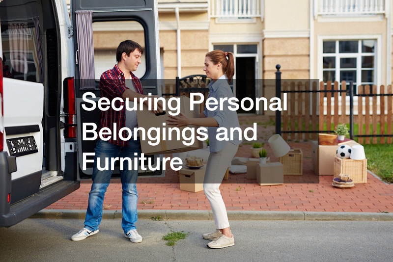 Securing Personal Belongings and Furniture