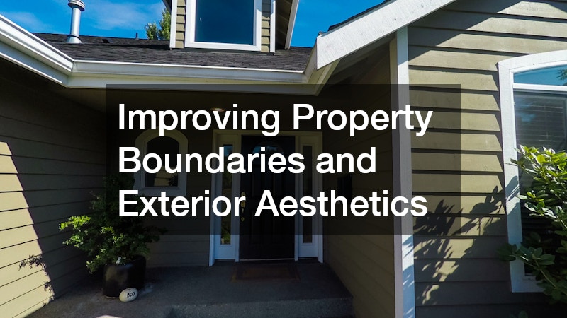 Improving Property Boundaries and Exterior Aesthetics