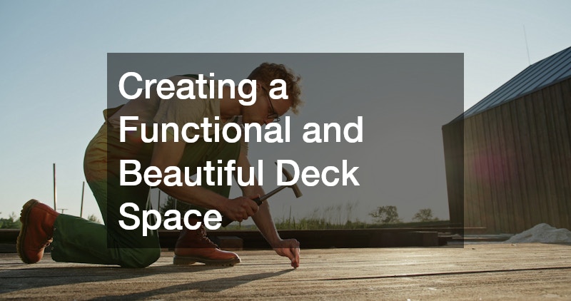 Creating a Functional and Beautiful Deck Space