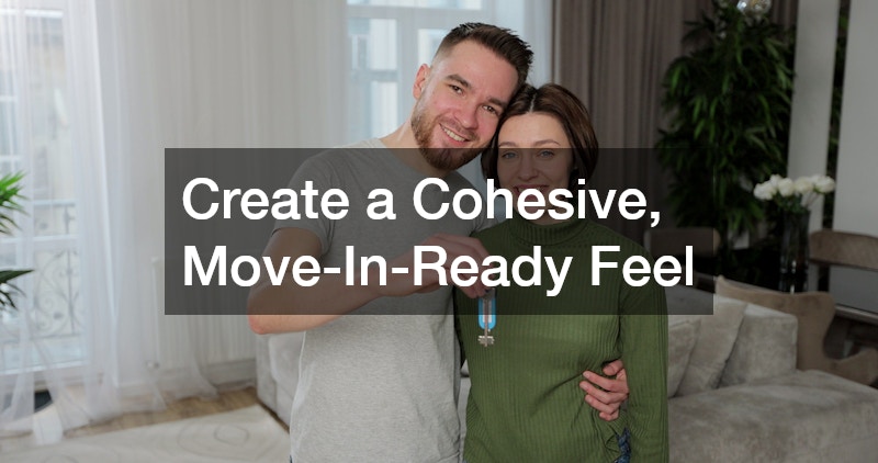 Create a Cohesive, Move-In-Ready Feel