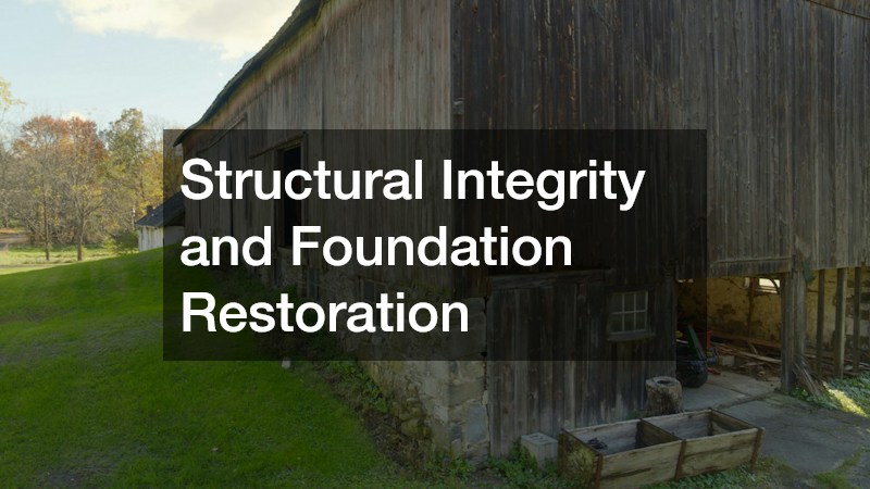Structural Integrity and Foundation Restoration