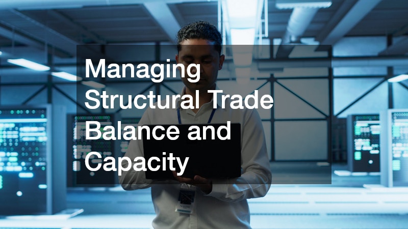 Managing Structural Trade Balance and Capacity