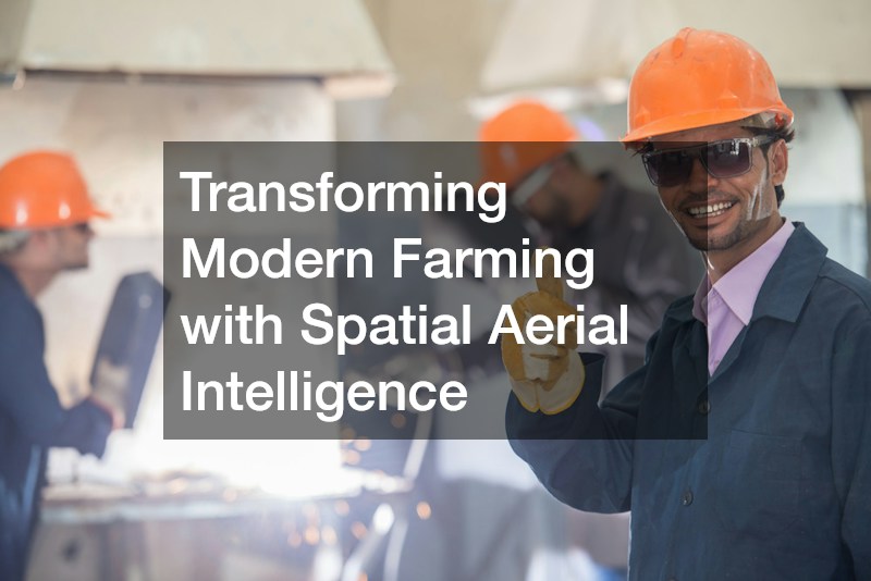 Transforming Modern Farming with Spatial Aerial Intelligence