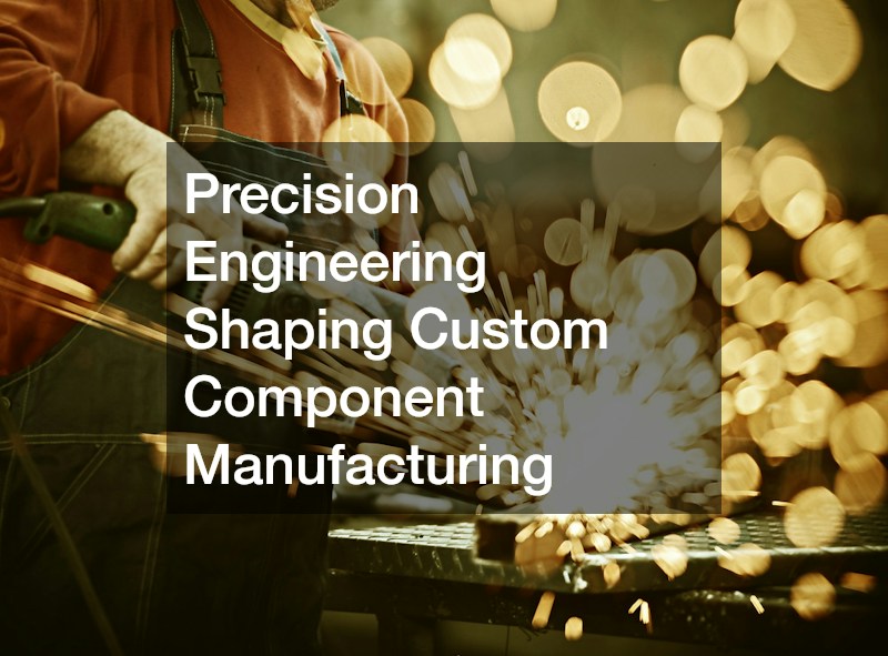 Precision Engineering Shaping Custom Component Manufacturing