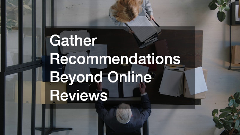 Gather Recommendations Beyond Online Reviews
