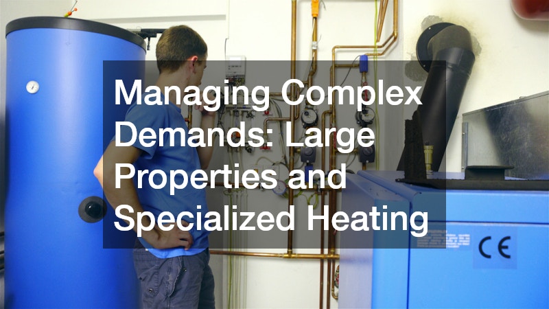 Managing Complex Demands: Large Properties and Specialized Heating