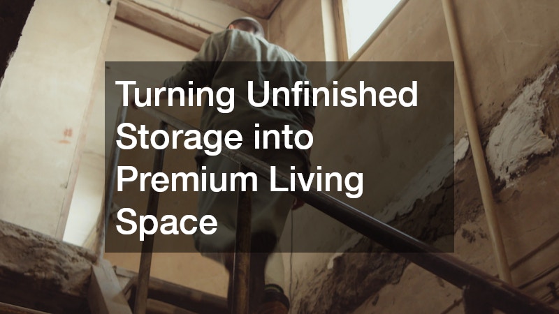 Turning Unfinished Storage into Premium Living Space