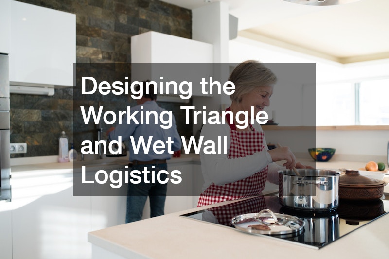 Designing the Working Triangle and Wet Wall Logistics
