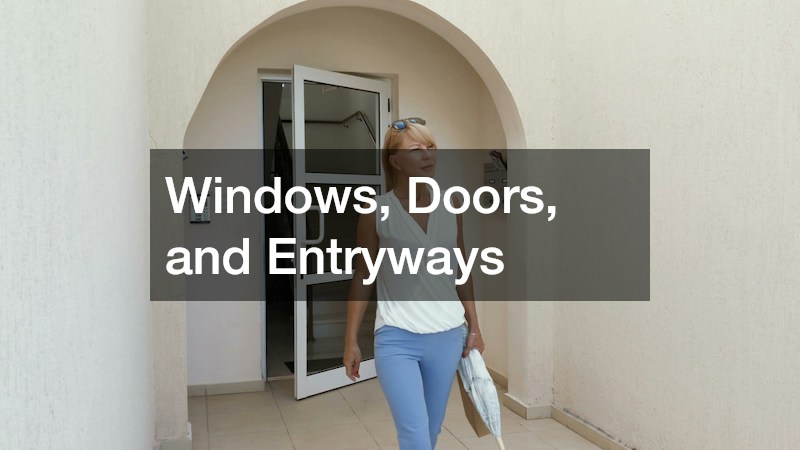 Windows, Doors, and Entryways