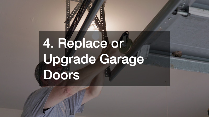 4. Replace or Upgrade Garage Doors