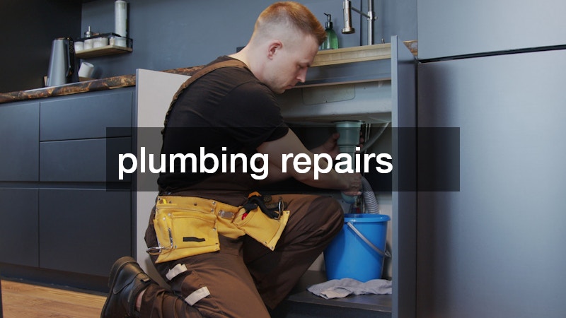 plumbing repairs