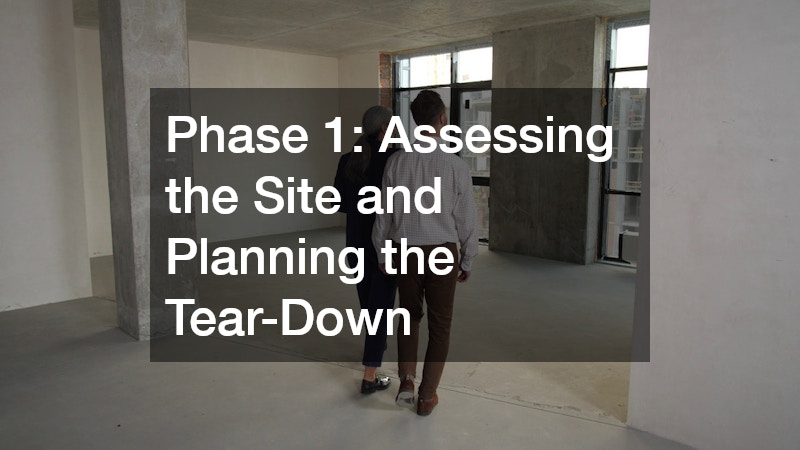 Phase 1: Assessing the Site and Planning the Tear-Down