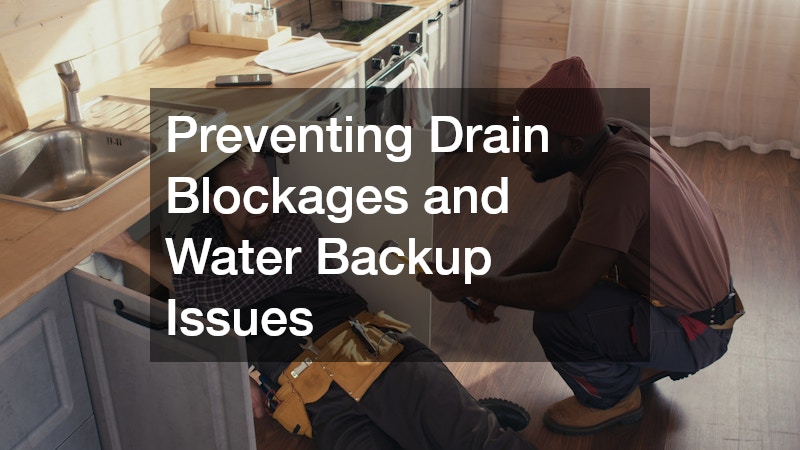 Preventing Drain Blockages and Water Backup Issues