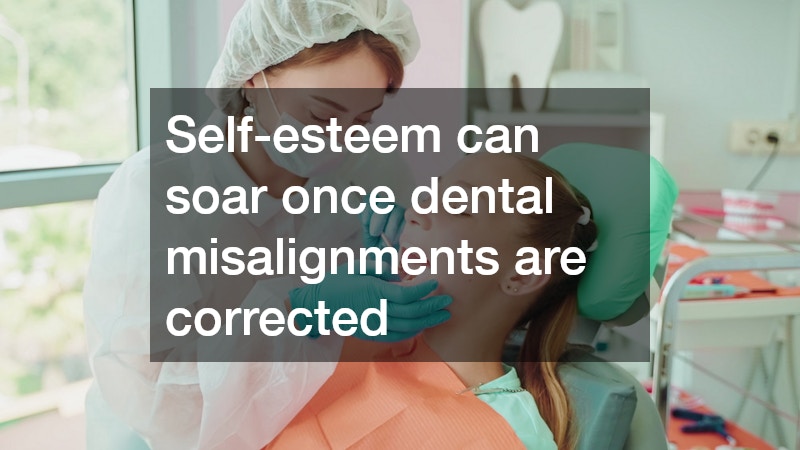 Self-esteem can soar once dental misalignments are corrected