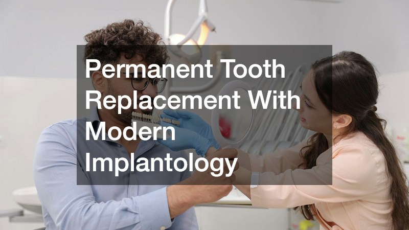 Permanent Tooth Replacement With Modern Implantology