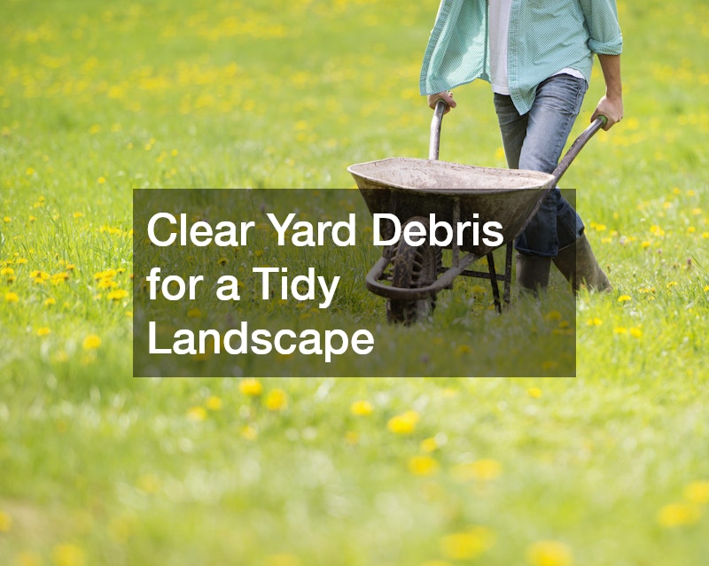 Clear Yard Debris for a Tidy Landscape